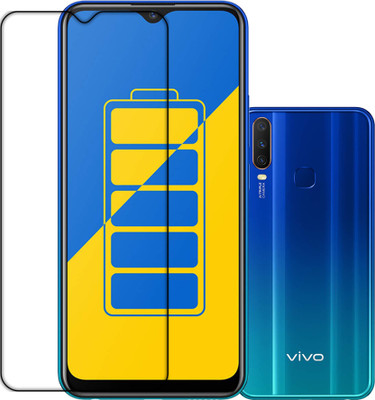 MUTAALI Front and Back Tempered Glass for VIVO Y15(Pack of 2)