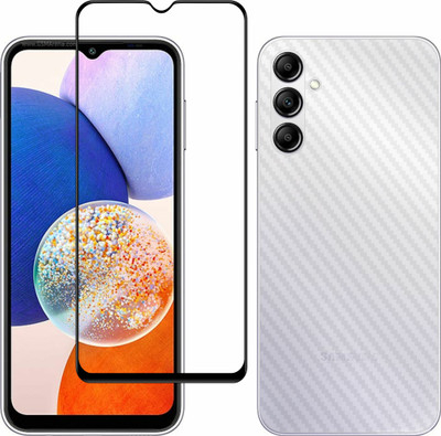 Vatsin Front and Back Tempered Glass for Samsung Galaxy A05s(Pack of 2)
