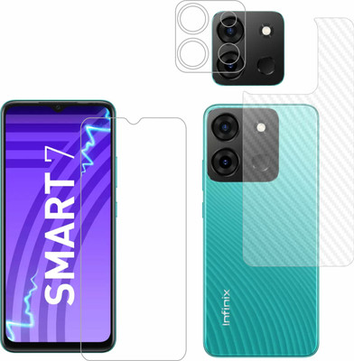 Ten To 11 Front and Back Tempered Glass for Itel A60(Pack of 3)