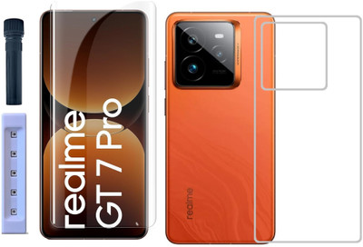 4 YARDS Front and Back Tempered Glass for Realme GT 7 Pro 5G(Pack of 1)