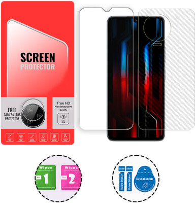 SOMTONE Front and Back Tempered Glass for Infinix Note 12 Pro 4G (1 FREE CAMERA LENS) WITH FRONTBACK SCREEN PROTECTOR(Pack of 1)