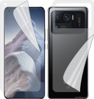 ZINGTEL Front and Back Tempered Glass for XIAOMI MI 11 ULTRA (Edge To Edge TPU, Full Coverage)(Pack of 1)