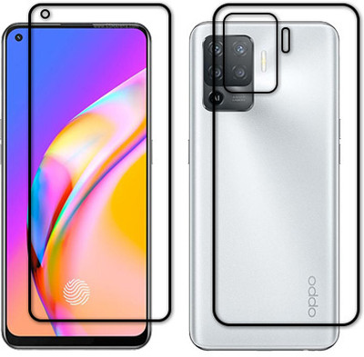 ARBAN Front and Back Tempered Glass for OPPO F19 Front Back Flexible Tempered Glass(Pack of 1)