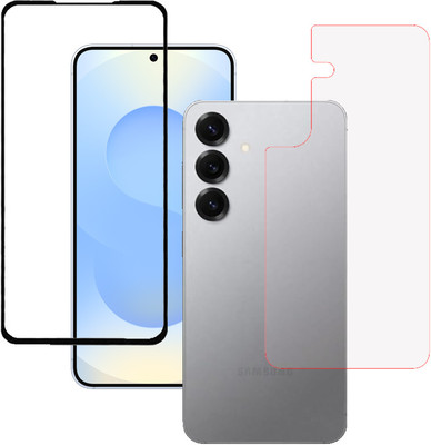 AARERED Front and Back Tempered Glass for Samsung galaxy s25 5G, Samsung galaxy s25(Pack of 1)