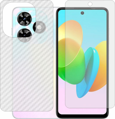 MOBART Front and Back Tempered Glass for Tecno Spark 20 C(Pack of 2)