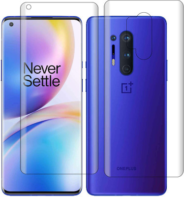 AGRSHI Front and Back Tempered Glass for OnePlus 8 Pro, One Plus 8 Pro, 1+ 8 Pro(Pack of 1)