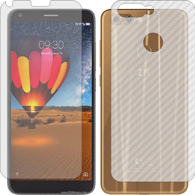 Fasheen Front and Back Tempered Glass for ZTE BLADE V9 VITA(Pack of 2)