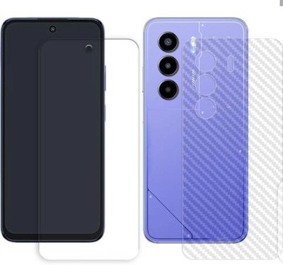 DB Front and Back Tempered Glass for ITEL POWER 70 4G(Pack of 2)