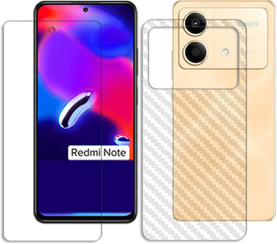 MUTAALI Front and Back Tempered Glass for Xiaomi Redmi Note 13R Pro(Pack of 1)
