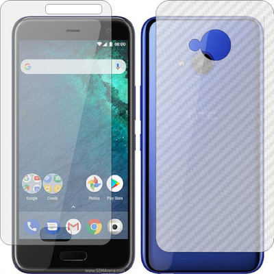 MOBART Front and Back Tempered Glass for HTC U11 LIFE(Pack of 2)