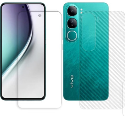 KHWABEEDA Front and Back Tempered Glass for VIVO Y200 4G(Pack of 2)