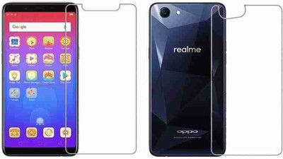Guardor Front and Back Tempered Glass for OPPO Realme 1 Screen Protector 9H Screen Guard Front And Back Sceeen Guard.(Pack of 3)