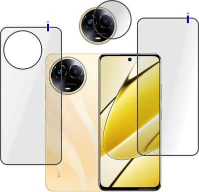 Cinzia Front and Back Tempered Glass for Realme 11 5G(Pack of 3)