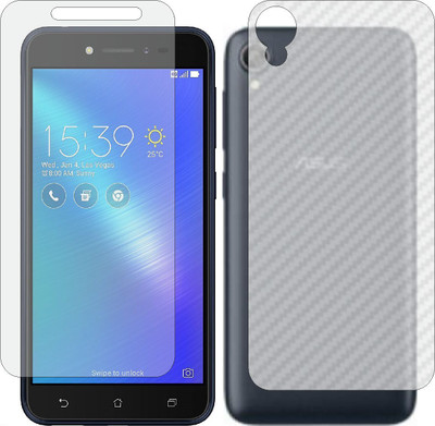 Fasheen Front and Back Tempered Glass for ASUS ZENFONE LIVE(Pack of 2)