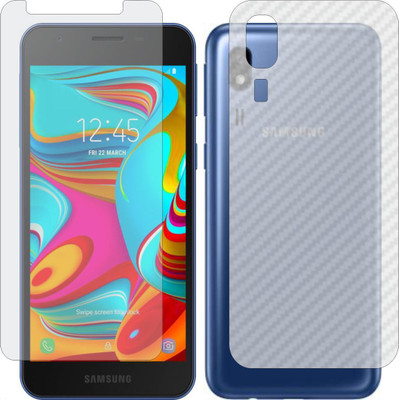 Fasheen Front and Back Tempered Glass for SAMSUNG GALAXY A2 CORE(Pack of 2)