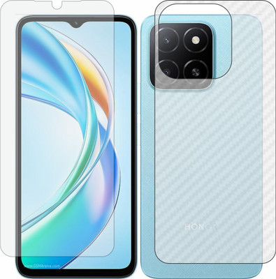 MOBART Front and Back Tempered Glass for Honor X5b(Pack of 2)