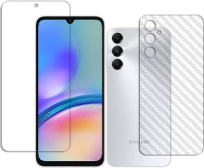 KHWABEEDA Front and Back Tempered Glass for SAMSUNG GALAXY A05S FRONT AND BACK TEMPERED GLASS(Pack of 2)
