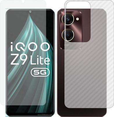 MOBART Front and Back Tempered Glass for Iqoo Z9 Lite(Pack of 2)
