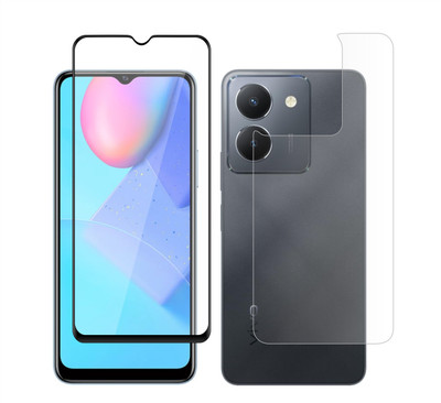 Ten To 11 Front and Back Tempered Glass for ViVO Y36(Pack of 2)