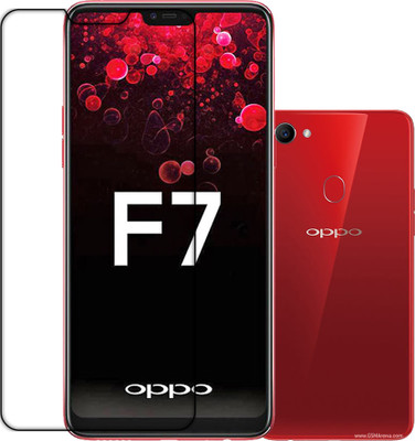 MUTAALI Front and Back Tempered Glass for OPPO F7(Pack of 1)