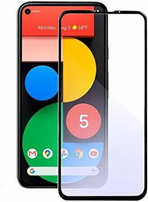 MoreFit Edge To Edge Tempered Glass for Google Pixel 5(Pack of 1)