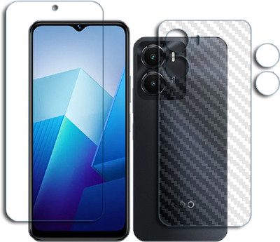 SOMTONE Front and Back Tempered Glass for iQOO Z7i FRONTBACK SCREEN GUARD(Pack of 1)