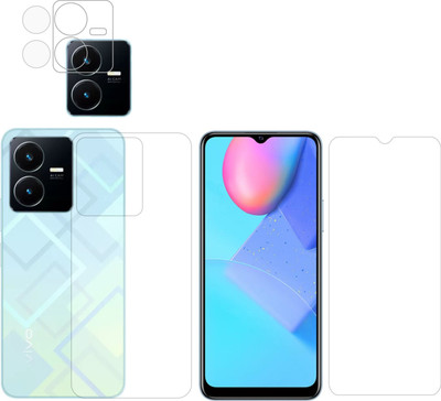 Ten To 11 Front and Back Tempered Glass for ViVO Y22(Pack of 3)