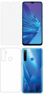 PR SMART Front and Back Tempered Glass for Realme 5s(Pack of 2)