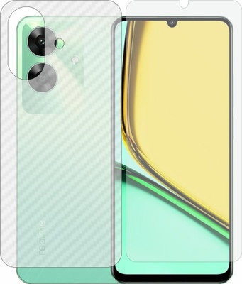 Fasheen Front and Back Tempered Glass for Realme C61 India RMX3939(Pack of 2)