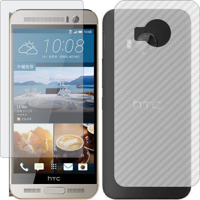 Fasheen Front and Back Tempered Glass for HTC ONE M9 PLUS(Pack of 2)