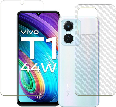 ARBAN Front and Back Tempered Glass for vivo T1 44W FRONT BACK(Pack of 1)