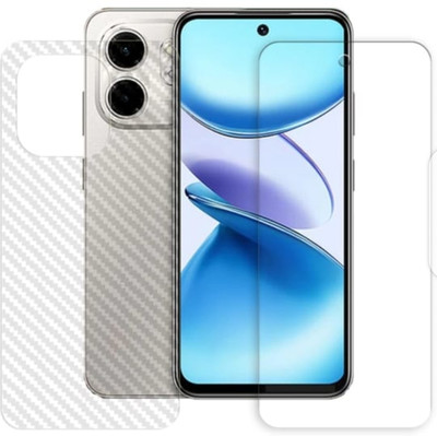 KHWABEEDA Front and Back Tempered Glass for INFINIX SMART 9 HD 4G(Pack of 2)