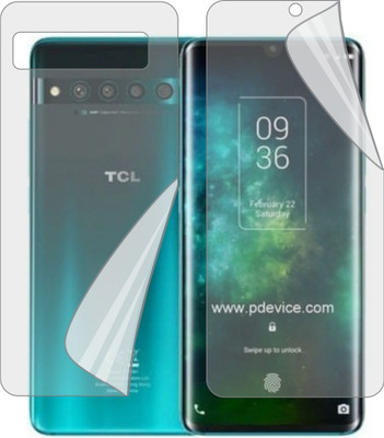 Mobling Front and Back Tempered Glass for TCL 10 PRO(Pack of 1)