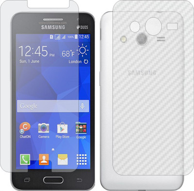 MOBART Front and Back Tempered Glass for SAMSUNG G3556D CORE 2(Pack of 2)