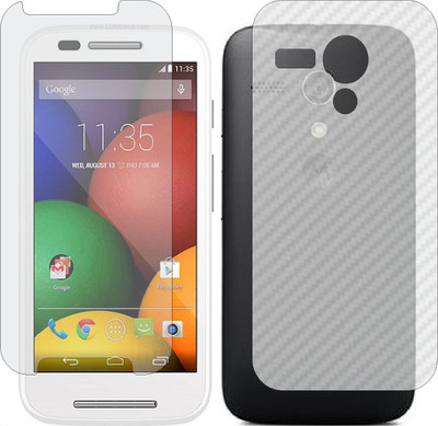 MOBART Front and Back Tempered Glass for MOTOROLA E XT1022(Pack of 2)
