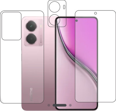 chakoor Front and Back Tempered Glass for Realme p3 5g(Pack of 3)