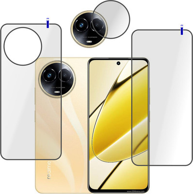 Cinzia Front and Back Tempered Glass for Realme 11 5G(Pack of 3)
