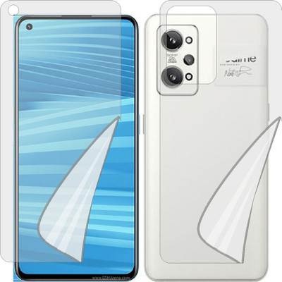 ZINGTEL Front and Back Tempered Glass for REALME GT2 RMX3310 (Edge To Edge TPU Full Coverage)(Pack of 1)