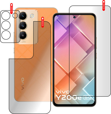 ARKEIS Front and Back Tempered Glass for vivo Y200e 5G(Pack of 3)