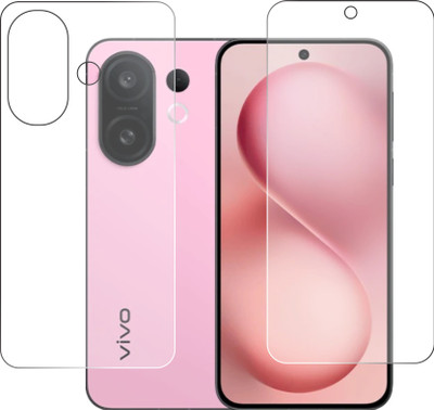 chakoor Front and Back Tempered Glass for vivo X200 FE(Pack of 2)