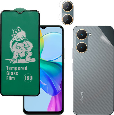 Vatsin Front and Back Tempered Glass for ViVO Y18e(Pack of 3)