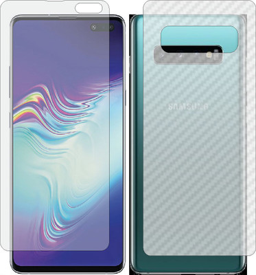 MOBART Front and Back Tempered Glass for SAMSUNG GALAXY S10 5G(Pack of 2)