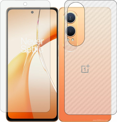 Mobling Front and Back Tempered Glass for ONEPLUS Nord Ce4 Lite CPH2621(Pack of 2)