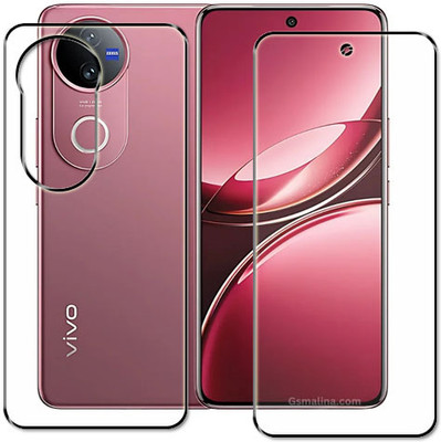 tombik Front and Back Tempered Glass for 29qd-Vivo V50e-fb(Pack of 2)