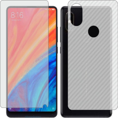 MOBART Front and Back Tempered Glass for MI MIX 2S(Pack of 2)