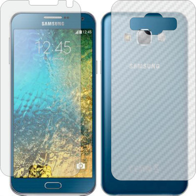 MOBART Front and Back Tempered Glass for SAMSUNG E700H GALAXY E7(Pack of 2)