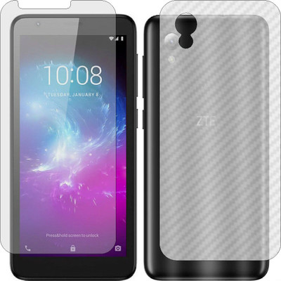 MOBART Front and Back Tempered Glass for ZTE BLADE A3 2019(Pack of 2)