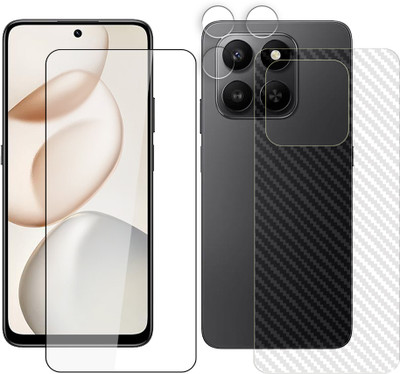 MUTAALI Front and Back Tempered Glass for Honor X7d 5G(Pack of 1)