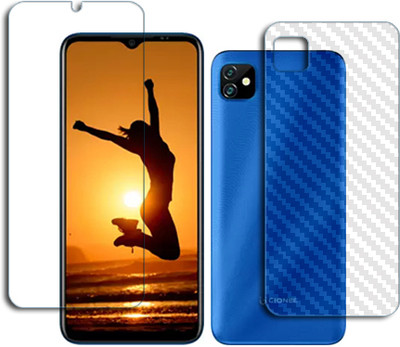 SOMTONE Front and Back Tempered Glass for Gionee Max Pro FRONT BACK(Pack of 1)
