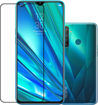 MUTAALI Front and Back Tempered Glass for REALME 5 PRO(Pack of 1)